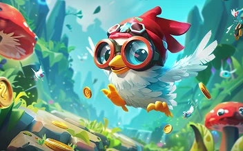 Second happy chicken in the game